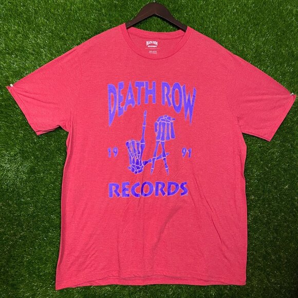 Death Row Records 1991 Rap T-shirt size 2XL - Picture 1 of 4